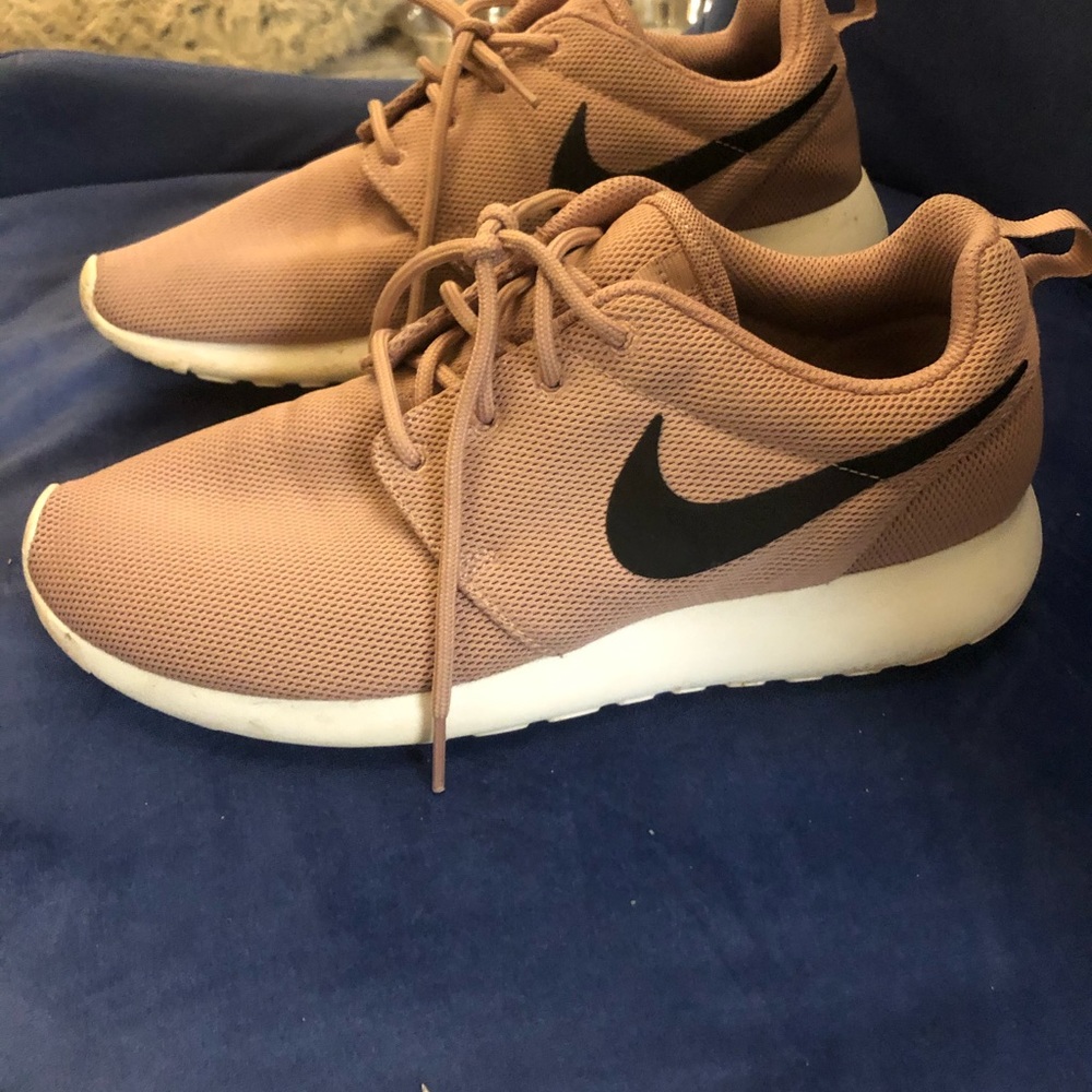 Pink Nike sneakers